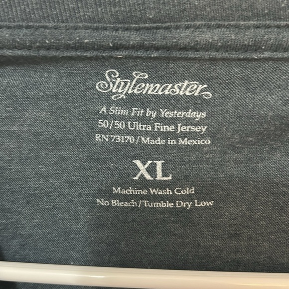 Hog’s breath conch Republic Key West blue T-shirt size XL crewneck short sleeve - Picture 5 of 5